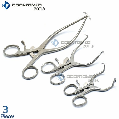 ODM 3 Gelpi Retractor 3.5"+4.5"+6" Surgical Veterinary Instruments - 第 3/3 張圖片