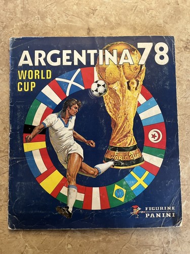 Album completo originale Panini 1978 Mondiali Argentina *VG/EX Cond. *Senza punteggi