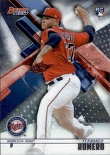 2018 BOWMAN'S BEST CHROME MINNESOTA TWINS - RC FERNANDO ROMERO #12