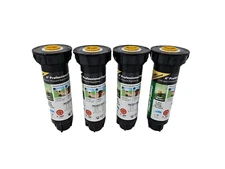 Rain Bird Adjustable Pop-Up Spray Head 2.25" Black 1804AP4PRS. LOT OF 4