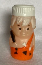 Vintage 1977 Bamm-Bamm EVENFLO PLASTIC BABY BOTTLE