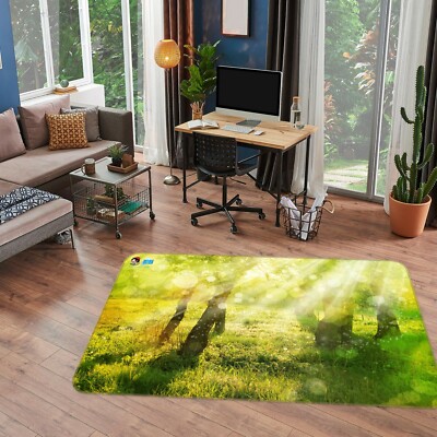 3D Sunny Green Lawn NAO10634 Game Rug Mat Elegant Photo Carpet Mat Fay