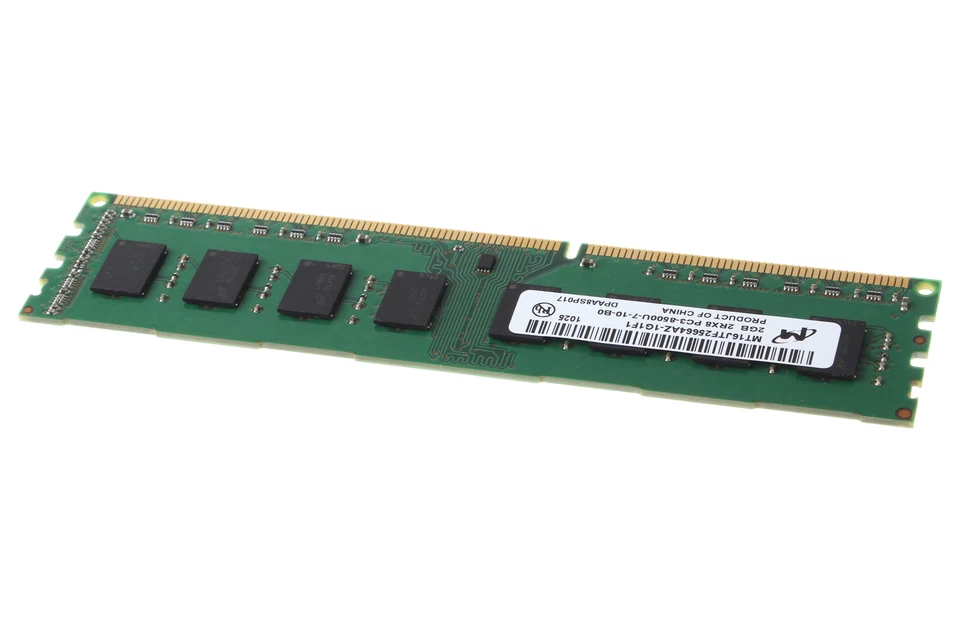 Micron 2 GB DDR3 RAM PC3-8500 1066Mhz 240PIN DIMM Desktop Memory PC8500 1.5V 2 G - Image 3 of 4