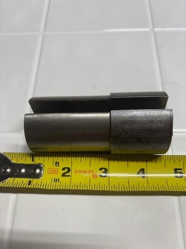 Keyway Broach Bushing Guide, 1-5/8" x 3-7/16", 3/8" Slot, Collared - Y150 - Picture 2 of 2