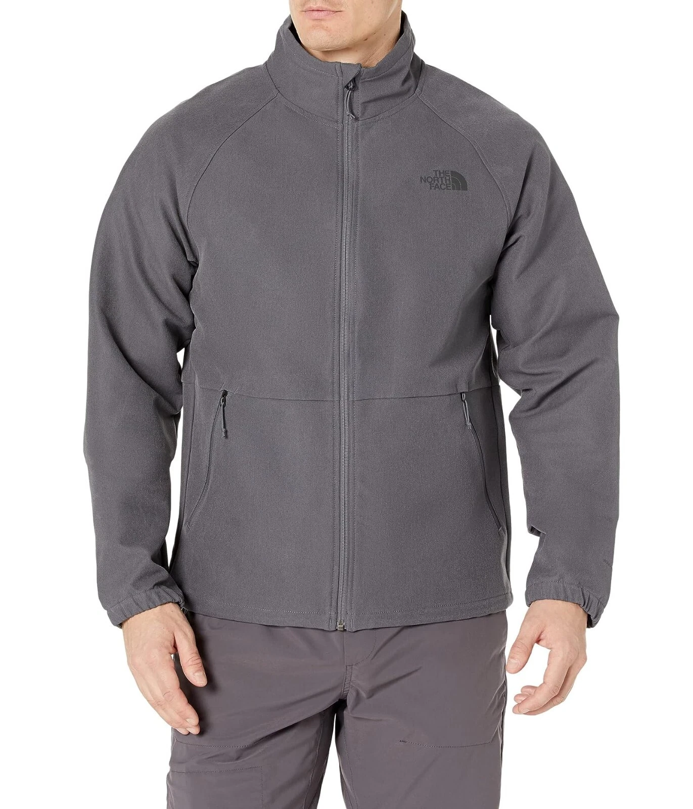 THE NORTH FACE Men's Camden SoftShell Jacket,Vanadis Grey Dark Heather,Large K12