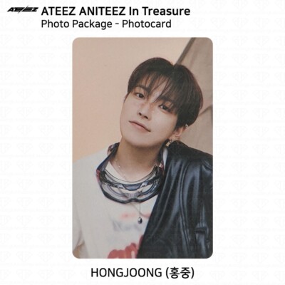 ATEEZ ANITEEZ In Treasure Photo Package Photocard ID Picture