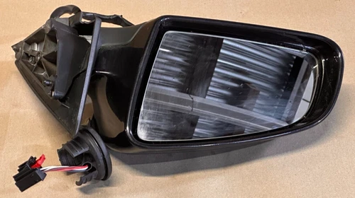 2004-2012 AUDI A3 8P S-LINE 2.0 PASSENGER SIDE ELECTRIC WING MIRROR IN BLACK