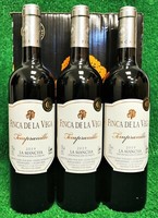 (4,44,€/L) 3X Finca De La Vega Tempranillo La Mancha D.O Rotwein Trocken Spanien