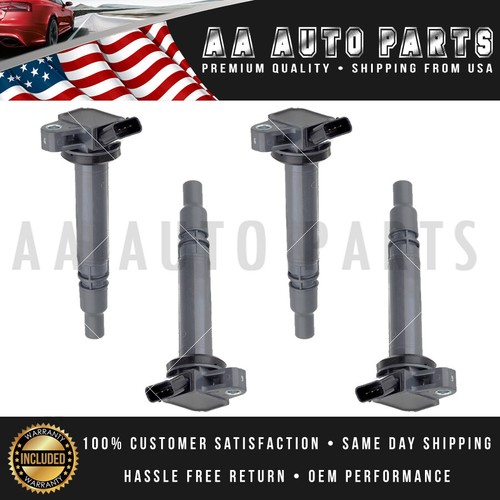 Set of 4 Ignition Coil For Pontiac Vibe Toyota Corolla Matrix Celica UF314 eBay