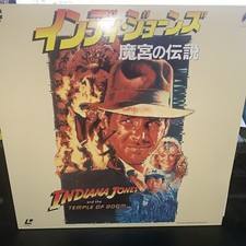 Japan Import Indiana Jones  Temple of Doom LASERDISC 1984 Japan Import