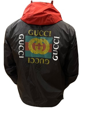 Mens Gucci Wind Breaker Jacket Size 50 