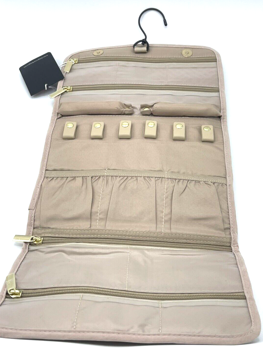 bagsmart toiletry bag travel bag with hanging hook Makeup Cosmetic Water-resistant Toiletr The unique elastic design keeps your toiletries bottle upright and prevents the liquid from escaping BAGSMART Hanging Travel Toiletry Bag,