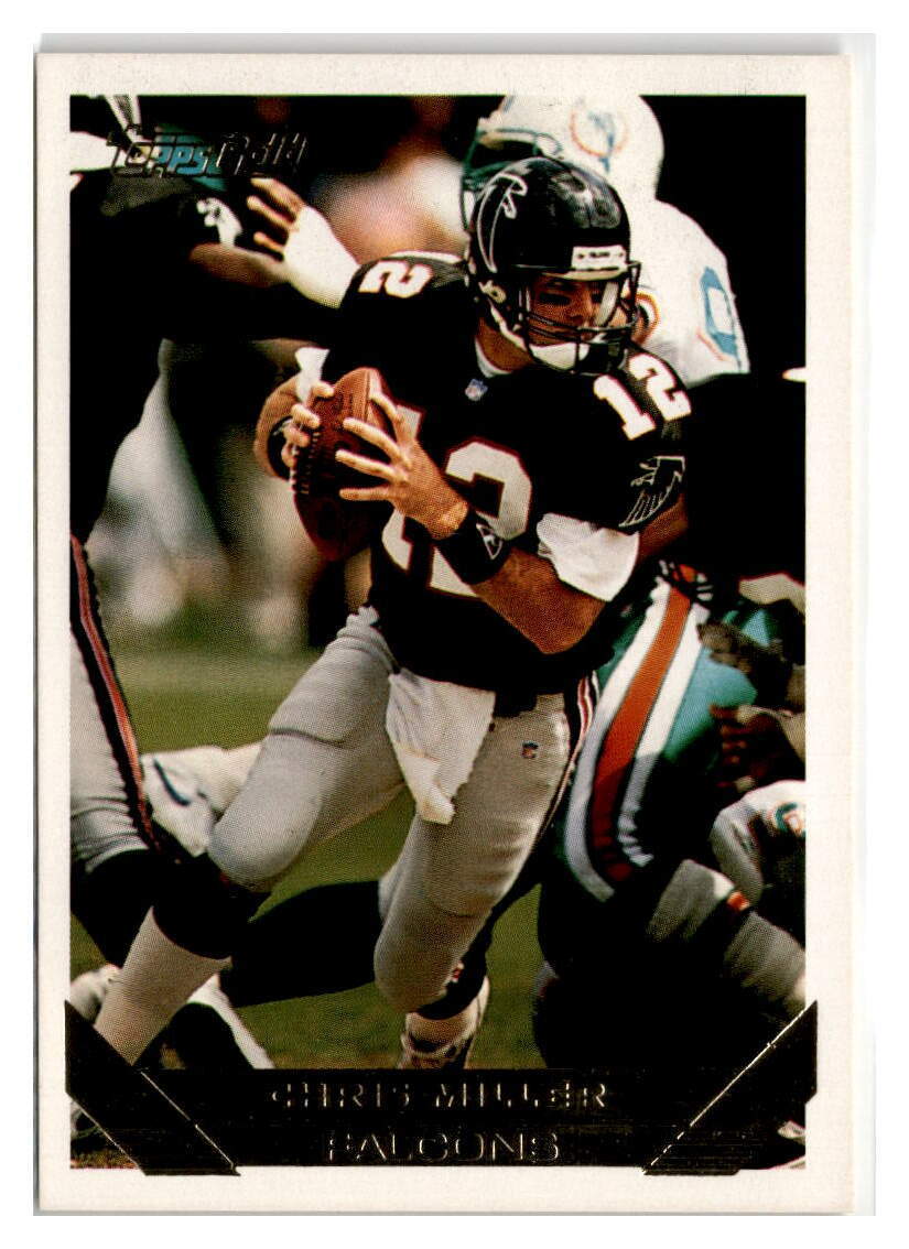 1993 Topps #10 Chris Miller Gold