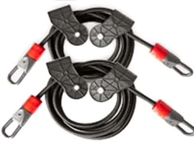 Body by Jake Tower 200 Door Gym Accessories, 40 lbs Pound Cords