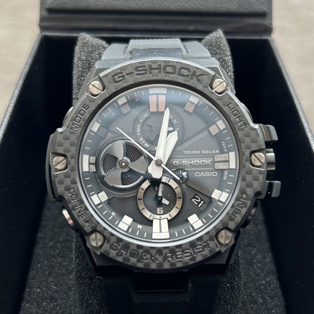 G-Shock G-Steel GST-B100X-1AJF All Black Men's Watch Used G-Shock G-Steel GST-B100X-1AJF All Black Men's Watch Used