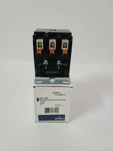  White Rodgers 90-163 30 AMP 3 pole 24 volt Definite Purpose Contactor 