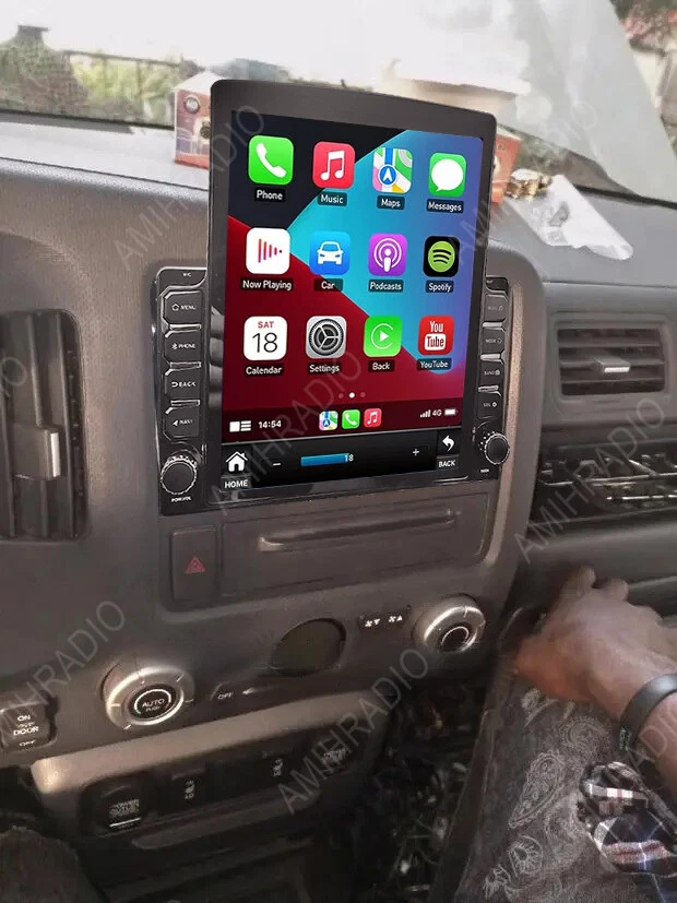For Honda Ridgeline 2006-2012 2013 2014 Stereo Radio CarPlay Android Navi - Imagem 3 de 4
