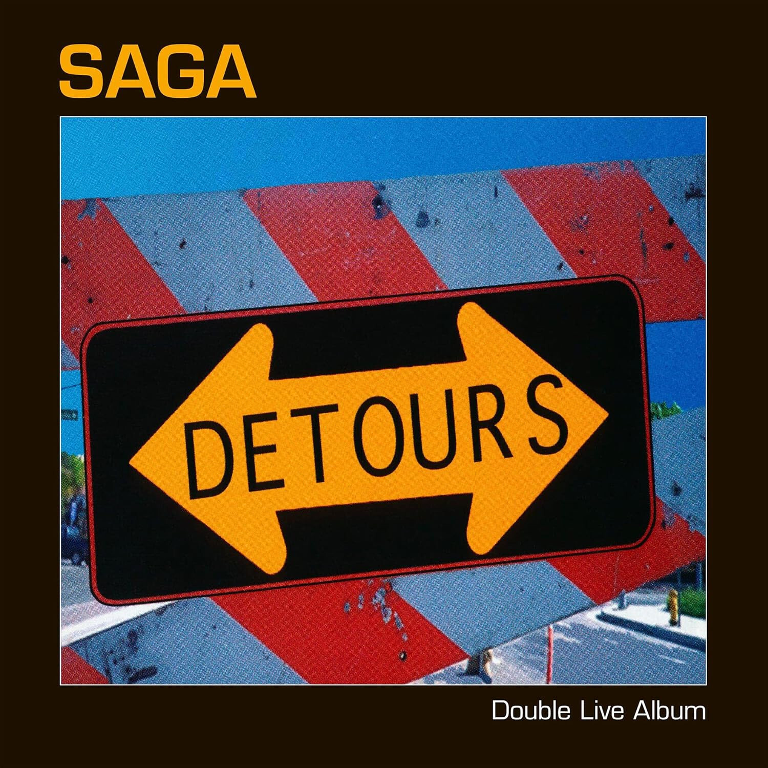 SAGA - DETOURS (DOUBLE LIVE ALBUM)  - CD BRAND NEW & SEALED