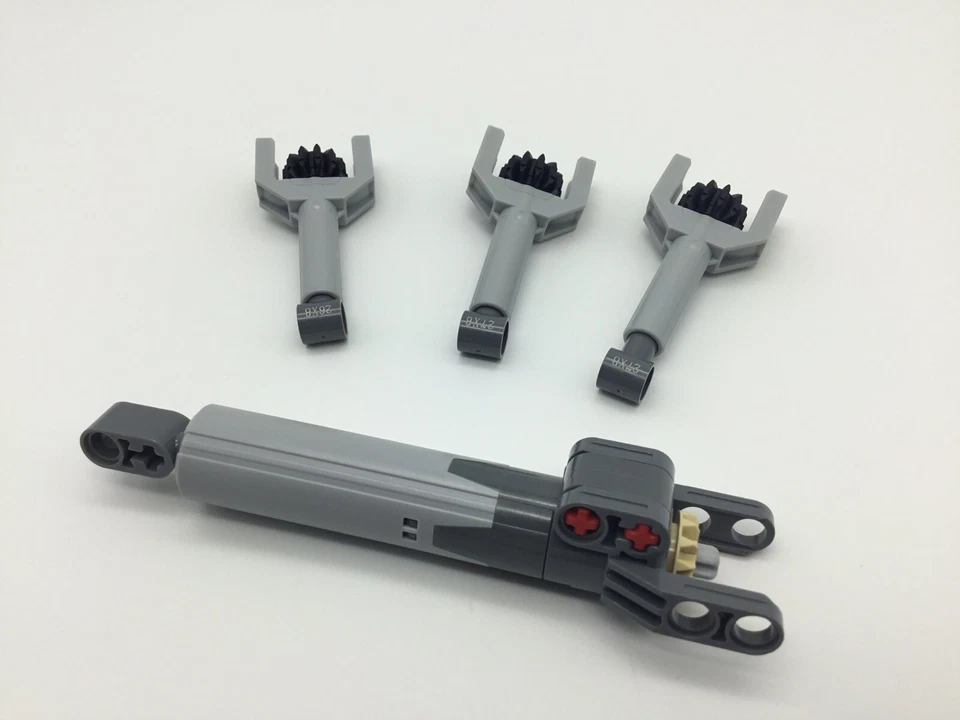 4x LEGO® Technic Aktuator / Liniarantrieb Mix 42070 6x6 Technik MOC Refurbished - Bild 4 von 4