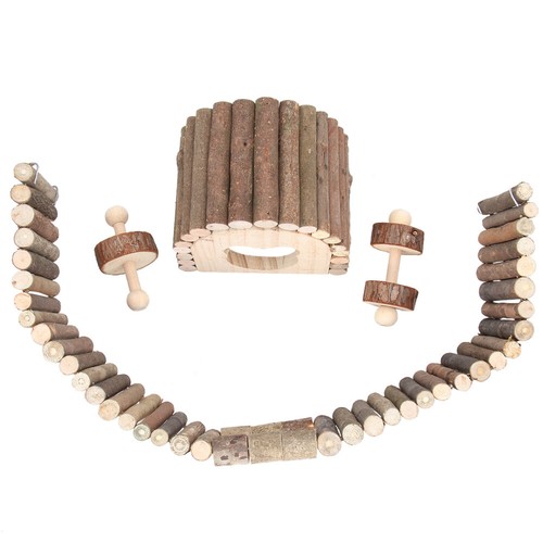 Hamster Honey Bag Wooden Toy Fence Safe Pet Toys Baby eBay