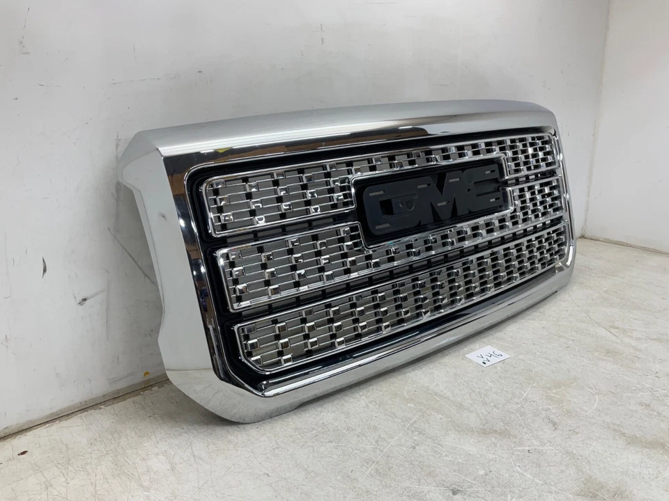 DAMAGE* 2015 2016 2017 2018 2019 GMC Sierra 2500HD Front Grille W/O Emblem OEM - Imagem 2 de 4