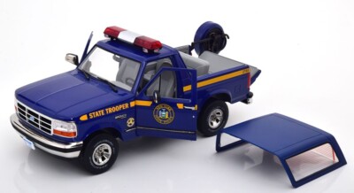 1996 FORD BRONCO XLT NEW YORK STATE POLICE DEPARTMENT 1:18 BY