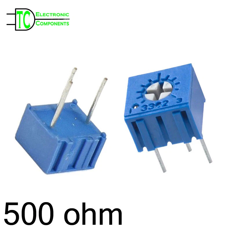 3362P Trimmer Trim pots 100 ohm to 1M ohm Potentiometer variable Resistor 2 PACK