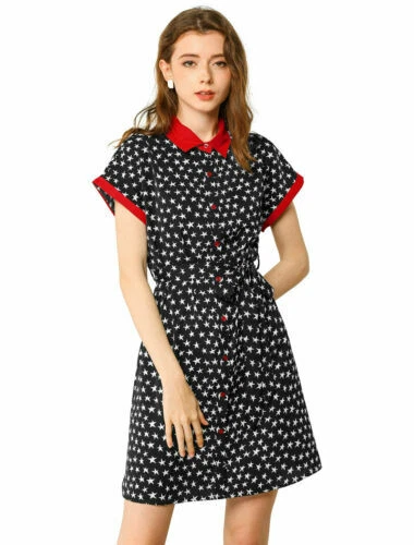 Stars Shirt Dresses