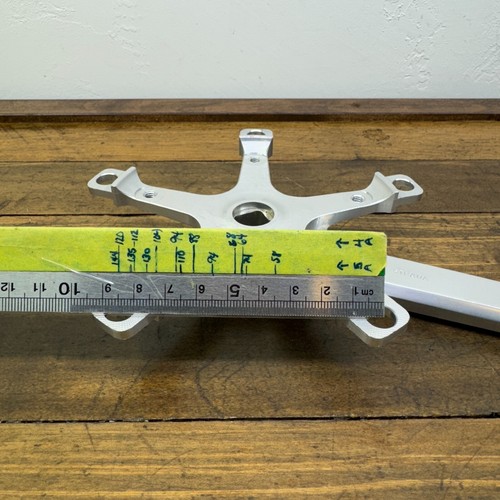 Vintage Campagnolo Record TRIPLE Crank Arm 177.5 mm Right 144 BCD Campy - Picture 9 of 11
