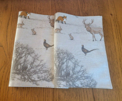 Tatton Autumn Wildlife Woodland Weihnachten Tischset Tischwäsche Esstischmatten