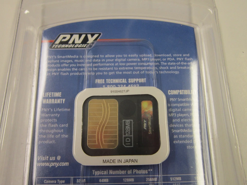 PNY P-SF3128-RF 128MB SmartMedia Memory Card - Image 4 of 4