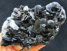 1.1LB DOUBLE FACE Hematite/Specularite&Quartz crystals China minerals specimens!