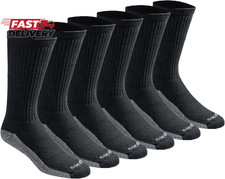Dickies Men'S Dri-Tech Original Moisture Control Crew Socks, Available in M-XXL
