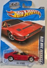 Hot Wheels Red Ferrari 308 Gts With Tan Seats 2011