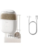 Smart Rabbit Feeder with HD Camera & Durable Metal Cable