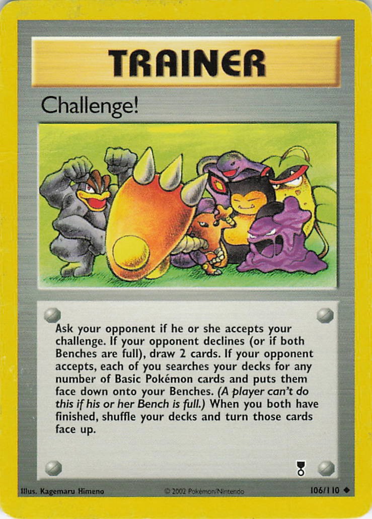 Challenge! 106/110 Uncommon Legendary Collection Pokemon Heavily Played