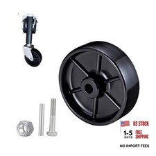 Trailer Jack Caster Wheel Trailer Tongue Jack Wheel with 1200LB Load 6 Inch