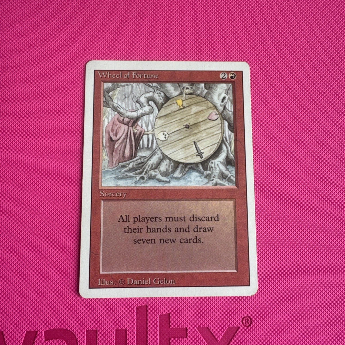 Wheel Of Fortune In Individual Magic: The Gathering Cards for sale