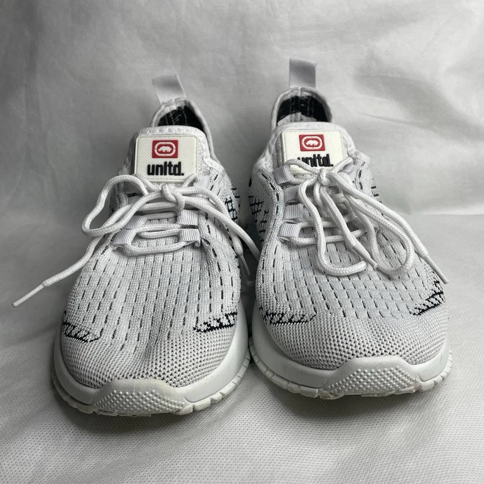 Ecko Unltd Tenis de Entrenamiento Activo para Mujer Talla 8 Blanco Malla Transpirable Zapatos Foto 3 de 4