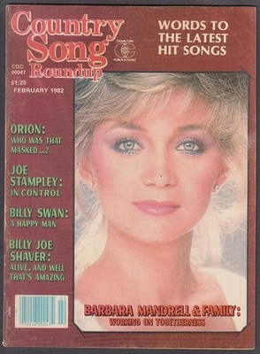 COUNTRY SONG ROUNDUP Barbara Mandrell Shaver Billy Swan Orion ++ 2 1982