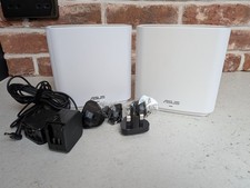 ASUS AC3000 zenWiFi mesh CT8 Tri-Band WIFI ROUTER white (Twin Pack)