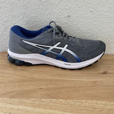 New Men Size 14 Asics GT 1000 10 Grey Nimbus Gel Blue Running Shoes 1011B001 027