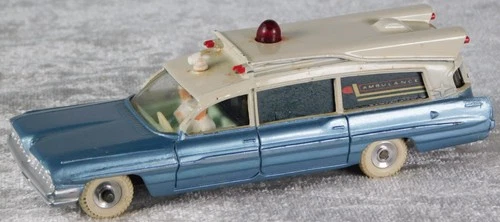 Vtg 1960's Dinky Toys Pontiac Superior Criterion Ambulance #277 Meccano England