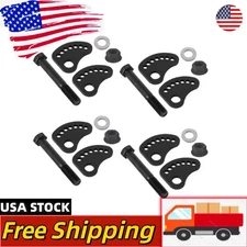 Camber Lock Alignment Fix Upper Arm Cam Bolt Kit For Chevy Silverado Sierra 1500