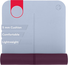 Manduka Begin Yoga Mat 68" - 5Mm Cushioning  Comfortable, Lightweight  Reversi