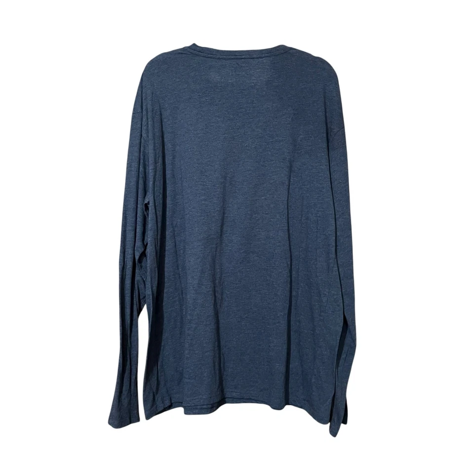 Camiseta para mujer Rural King manga larga 2XL azul encaje bandera americana patriótica Foto 3 de 4