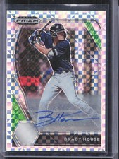 2021 Panini Prizm Draft Picks #PDP11 Brady House Power Plaid Auto #/17