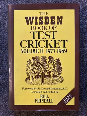 The Wisden Book Of Test Cricket Vol II 1977-1989 - third edition