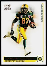 2003 Pacific CFL - Jason Tucker #35 - Edmonton Eskimos