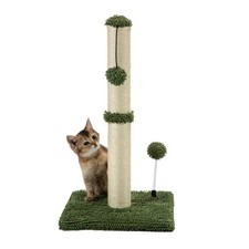 MECOOL Cat Scratching Post Premium Basics 22 inches for kitten, Cactus Green